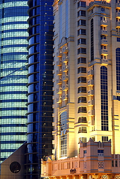 Modern Buildings in Doha, Qatar