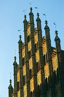 Gable of old Town Hall, Hannover, Lower Saxony, Germany