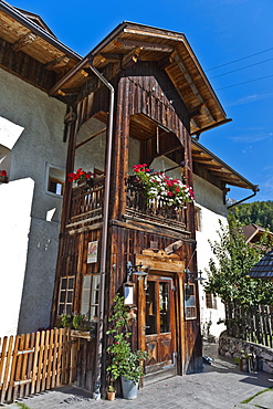 Farmhopuse in Puster valley, South Tyrol, Italy