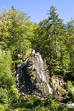 Radau Waterfall near Bad Harzburg, Harz, Lower Saxony, Germany