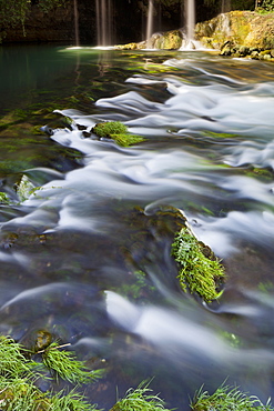 The upper Dueden Fall, Antalya, Turkish Riviera, Turkey