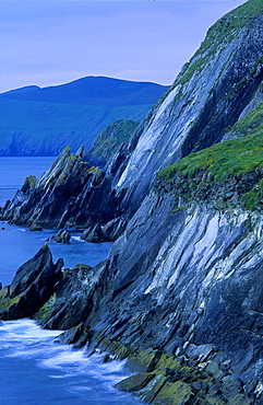 Dingle peninsula, coastal landscape near Slea Head, County Kerry, Ireland, Europe