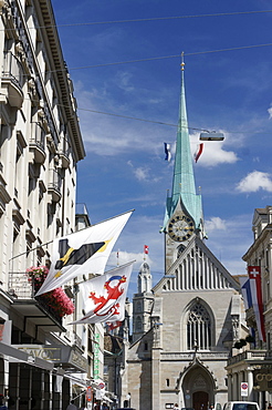 Frauenmuenster, Grossmuenster, Zurich, Switzerland