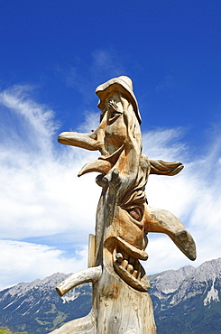 Ellmi's Magic World, Ellmis Zauberwelt, Hartkaiser, View towards Wilder Kaiser, Tyrol, Austria