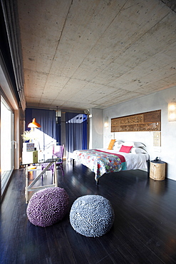 Double room with terrace deck overlooking the sea and sand dunes, Hotel Areias do Seixo, Povoa de Penafirme, A-dos-Cunhados, Costa de Prata, Portugal