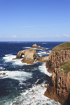 Land's End, Penwith Penisnula, Cornwall, England, United Kingdom