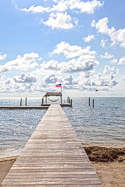 Beach at the Moorings Village Resort, Islamorada, Florida Keys, Florida, USA