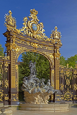 La Place Stanislas in Nancy, Unesco World Cultural Heritage, Meurthe-et-Moselle, Region Alsace-Lorraine, France, Europe