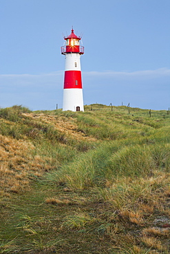 List lighthouse, Ellenbogen, Sylt, Schleswig-Holstein, Germany