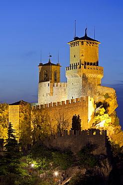 La Guaita fortress, First Tower, Monte Titano Republic of San Marino