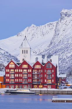 Svolvaer, Austvagoya, Lofoten, Nordland, Norway