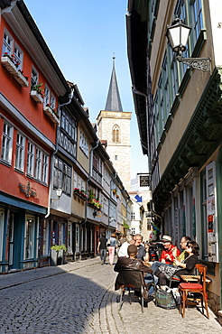 Kraemerbruecke, Erfurt, Thuringia, Germany