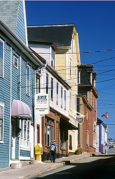 World Hertitage designated town on South Shore, Lunenburg, Nova Scotia.