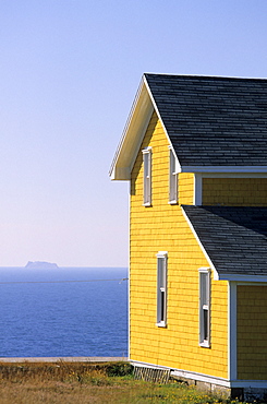 House by the Water, Iles de la Madeleine, Quebec.