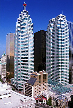 Front Street in Downtown Toronto, Ontario