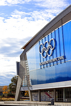 Richmond Olympic Oval, speed skating venue for 2010 Winter Olympics, Richmond, British Columbia