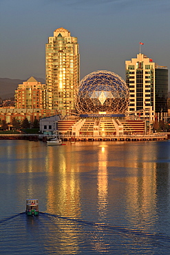 Science centre at head of False Creek, Vancouver, British Columbia