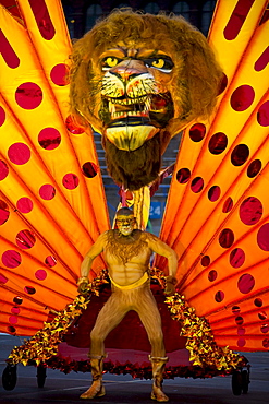 Dancer in the Caribana Festival Parade 2009, Toronto, Ontario