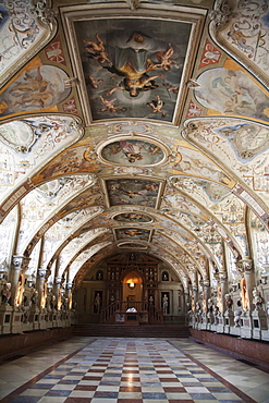 Antiquarium built by Duke Albrecht V at the Residence, Munich, Bavaria, Germany