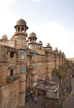 Fort: Man Singh Palace, Gwalior, Madhya Pradesh, India