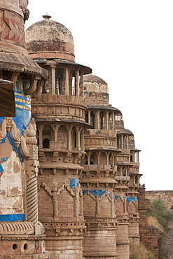 Fort: Man Singh Palace, Gwalior, Madhya Pradesh, India