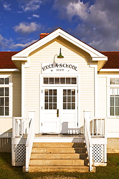 Hecla Village School, Hecla Island Provincial Park, Manitoba