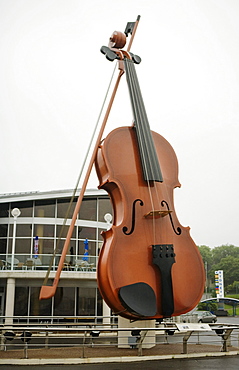 Big Fiddle at the Marine Terminal in Sydney, Nova Scotia