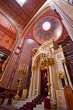 Torah ark of the Great Synagogue on Dohuny Street, Budapest, Hungary