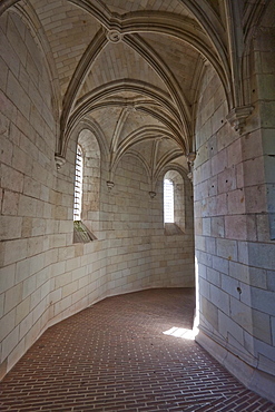 Staircase in the Minimes tower, Chuteau de Amboise, Amboise, France