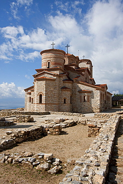 Archaeological excavations of the Polyconchal Basilica at Plaoshnik and Church of St. Clement and St. Panteleimon, Ohrid, Macedonia