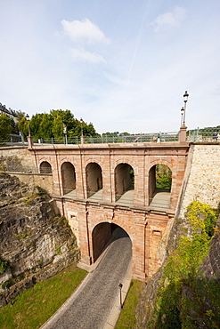 Castle Bridge by the Bock Casemates, Luxembourg