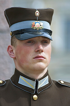 Honour Guard At The Freedom Monument, Riga, Latvia