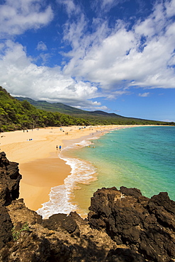 Makena Beach, also called Big Beach, Maui, Hawaii, United States of America