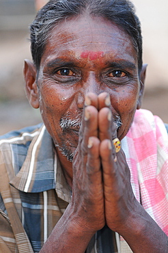 Soliga tribal portrait, Karnataka, India, Asia