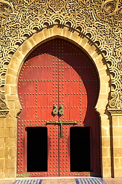 Mausoleum of Moulay Ismail, Meknes, Morocco, North Africa, Africa