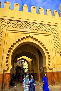 Bab Sammarine Gate, Fez, Morocco, North Africa, Africa