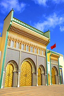 Royal Palace, Fez, Morocco, North Africa, Africa