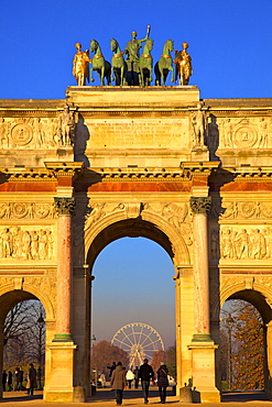 Arc de Triomphe du Carrousel, Paris, France, Europe