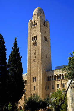 Exterior of YMCA, Jerusalem, Israel, Middle East