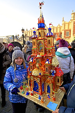 Traditional Christmas Crib Festival, Krakow, Poland, Europe