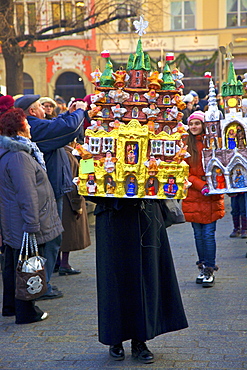 Traditional Christmas Crib Festival, Krakow, Poland, Europe