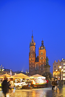 Christmas Market, Krakow, Poland, Europe