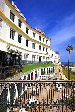 Exterior of Hotel Continental, Tangier, Morocco, North Africa, Africa