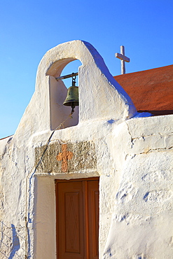 Small church, Patmos, Dodecanese, Greek Islands, Greece, Europe