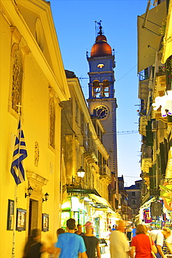 Saint Spyridon Church, Corfu Old Town, Corfu, The Ionian Islands, Greek Islands, Greece, Europe