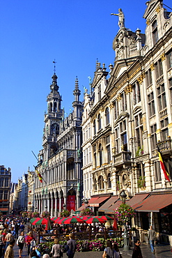 Grand Place, UNESCO World Heritage Site, Brussels, Belgium, Europe