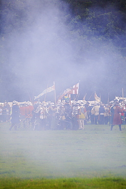 Battle of Bosworth Field Re-enactment, Market Bosworth, Leicestershire, England, United Kingdom, Europe 