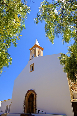 Church, Sant Joan De Labritja,  Ibiza, Spain, Europe