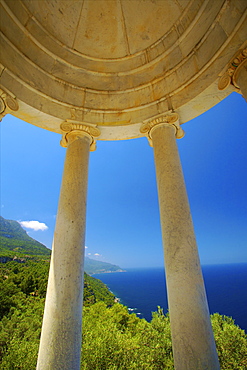 Archduke's Rotunda, Son Marroig, Mallorca, Spain, Europe