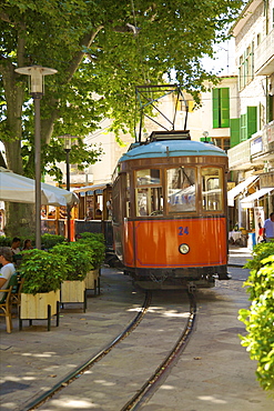 Tram, Soller, Mallorca, Spain, Europe